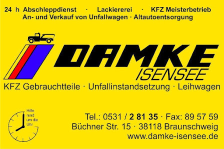 Damke-Isensee KFZ-Meisterbetrieb u. Abschleppdienst