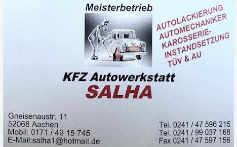 KFZ Meisterwerkstatt SALHA Karosserie Mechaniker