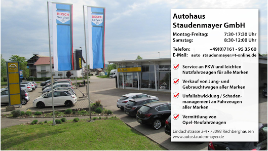 Bosch Car Service - Autohaus Staudenmayer GmbH