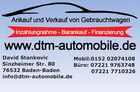 DTM-Automobile Baden-Baden