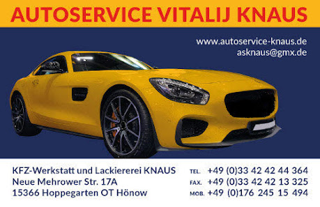 Autoservice KNAUS - KFZ Werkstatt und Lackiererei