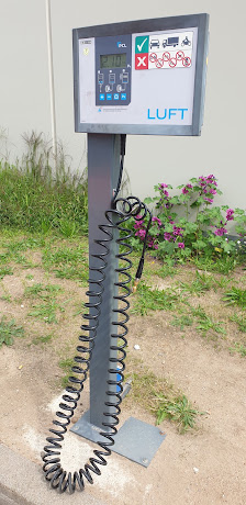Luftdruckprüfstation