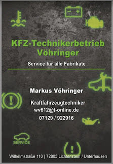 Kfz-Technikerbetrieb M.Vöhringer