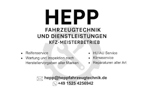 Hepp Fahrzeugtechnik und Dienstleistungen
