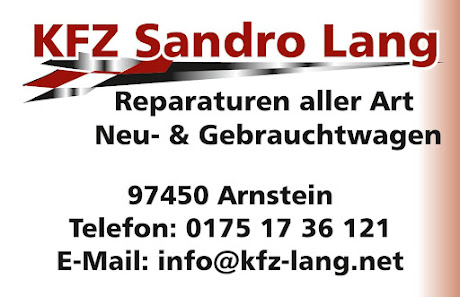 KFZ - Sandro Lang