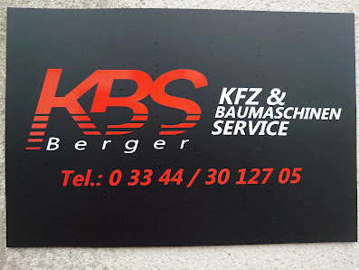 KBS Berger KFZ & BAUMASCHINEN SERVICE