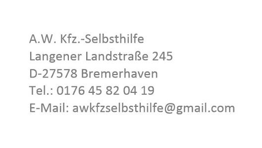 A.W.Kfz.-Selbsthilfe - Bremerhaven