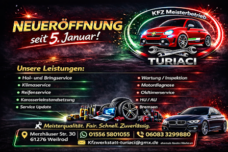 Kevins Werkstatt - Inhaber Antonio Turiaci
