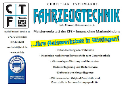 Autowerkstatt Christian Tschmarke Fahrzeugtechnik Inh. Rouven Heinemann