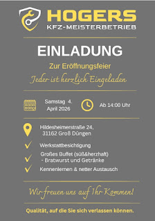 Hogers Kfz-Meisterbetrieb Groß Düngen