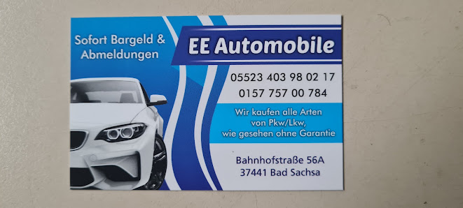 EE Automobile Bad Sachsa