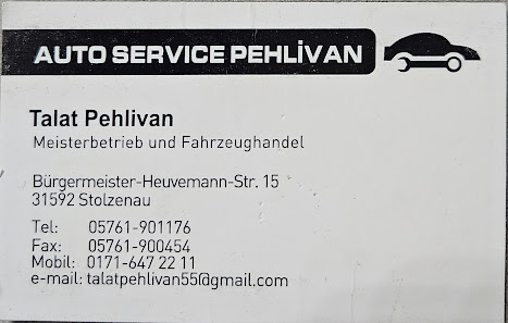 AUTO SERVICE PEHLIVAN