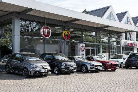 Autohaus Mattern in Herford (Fahrzeugverkauf), Bismarckstraße: Abarth, Alfa Romeo, Fiat, Jeep, Nissan