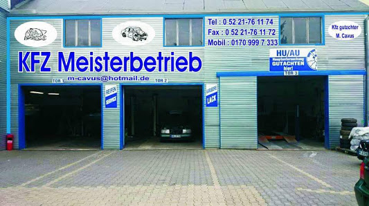 KFZ Werkstatt Meisterbetrieb Cavus
