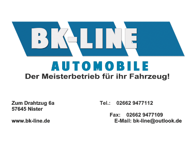 BK-Line Kfz-Werkstatt & Gebrauchtwagen Nister Hachenburg