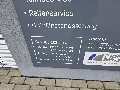 Schledwitz KFZ-Meisterbetrieb - AUTOGLAS Spezialist