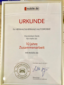 HERWALD & HERWALD AUTOMOBILE