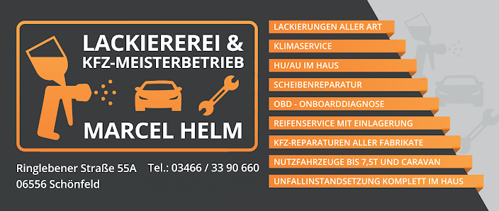 Lackiererei und KFZ-Meisterbetrieb Marcel Helm