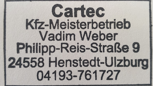 Kfz-Meisterbetrieb Vadim Weber e.K.