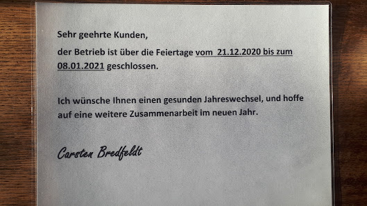 KFZ-Technikerbetrieb Carsten Bredfeldt