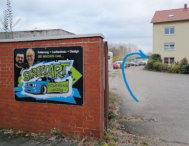 STREETART FOLIERUNG LANDAU / Barbey Design