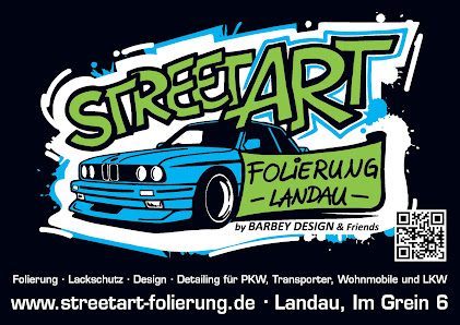 STREETART FOLIERUNG LANDAU / Barbey Design