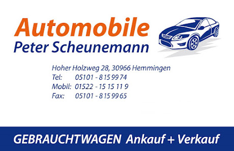 Automobile Peter Scheunemann